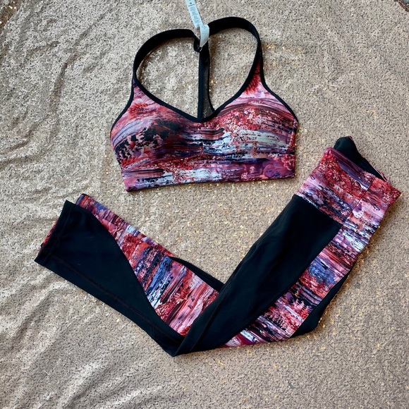 lululemon athletica Pants - Lululemon Legging and Sports Bra Set